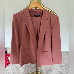 Pink Ann Taylor blazer/suit jacket